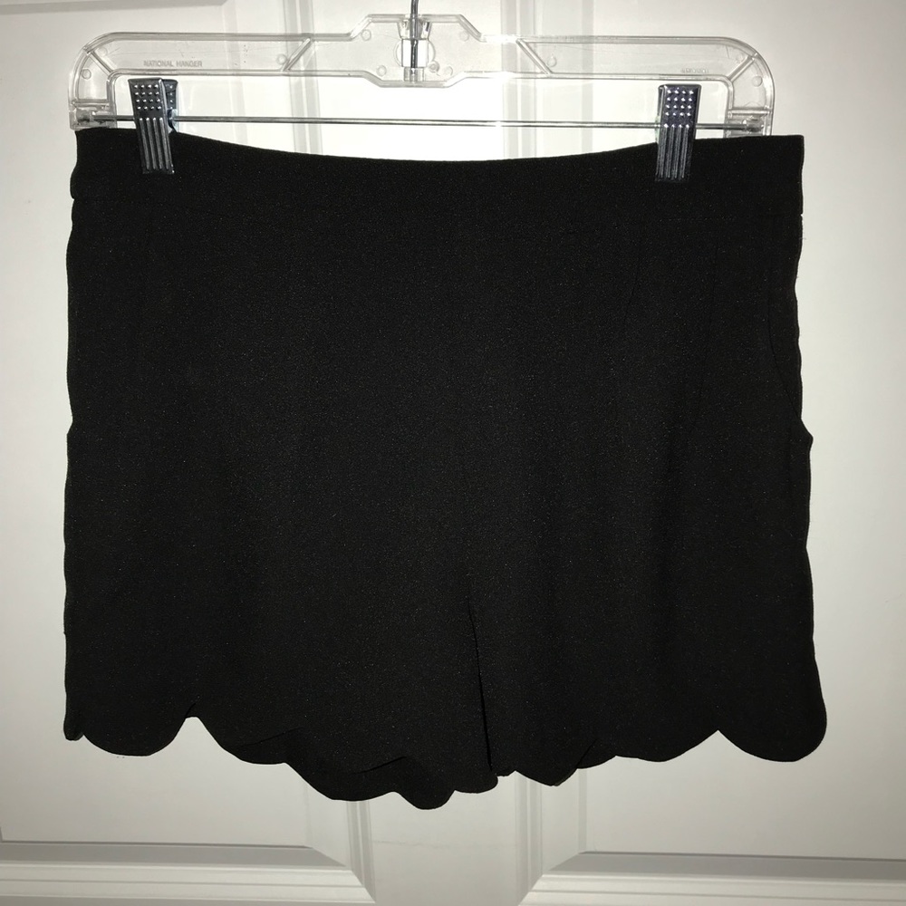Petal high waist shorts